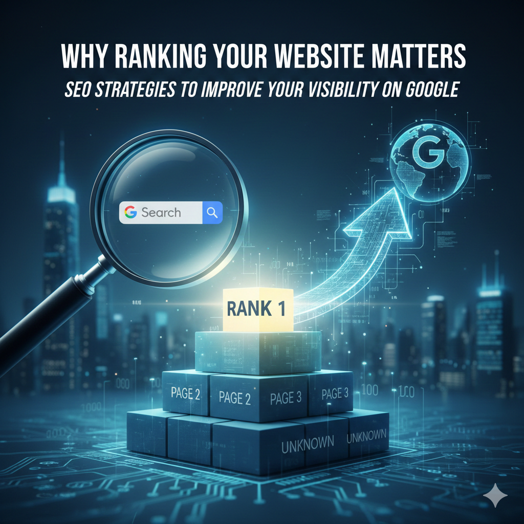 Why Ranking Your Website Matters- SEO Strategies to Improve Your Visibility on Google​